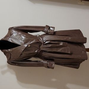 Laundry by design Size Medium Brown Polished cotton fall or spring trench coach
